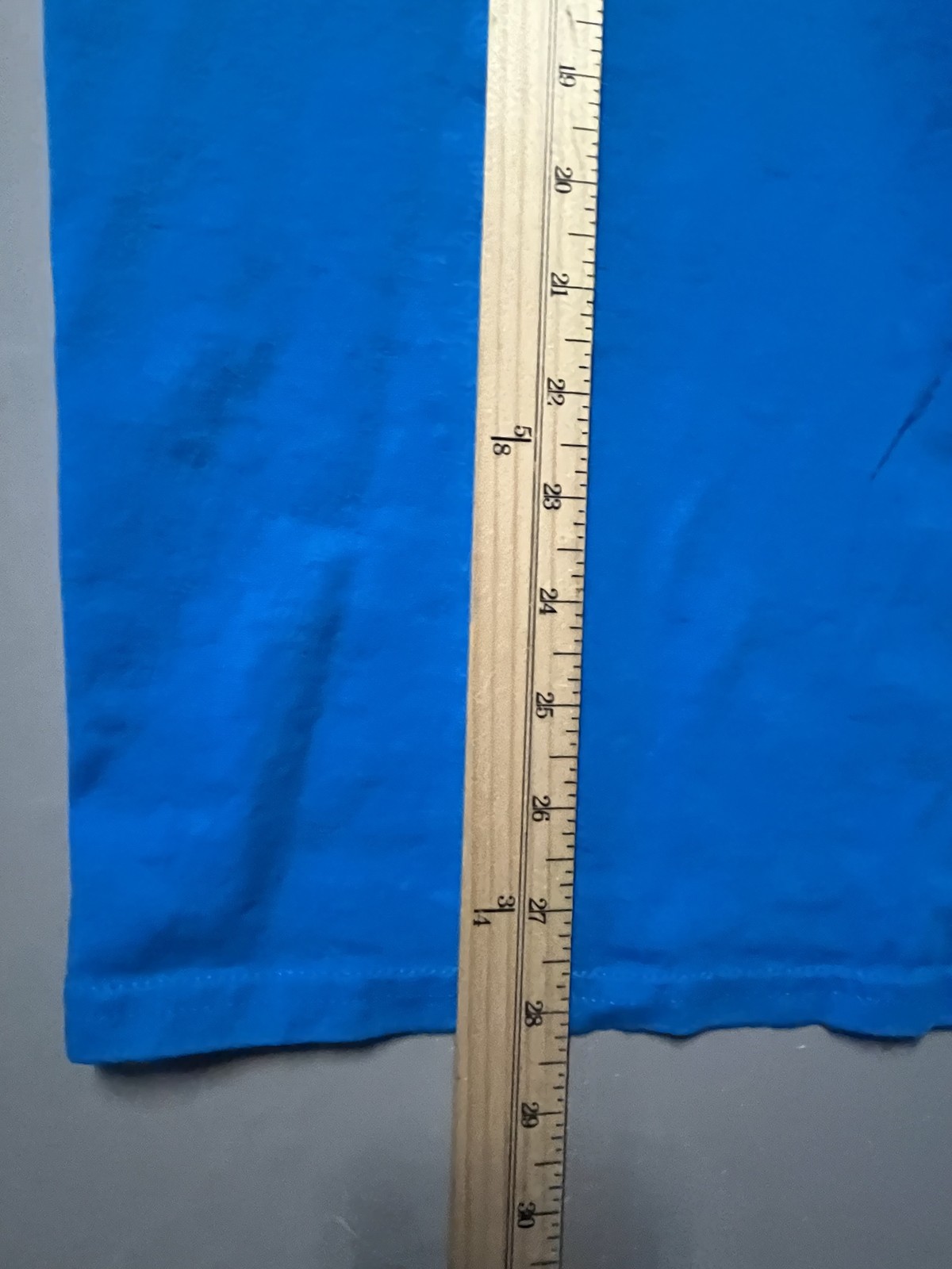 Trader Joe’s Port & Company Shirt Mens Large Blue Short Sleeve Logo Graphic Tee
