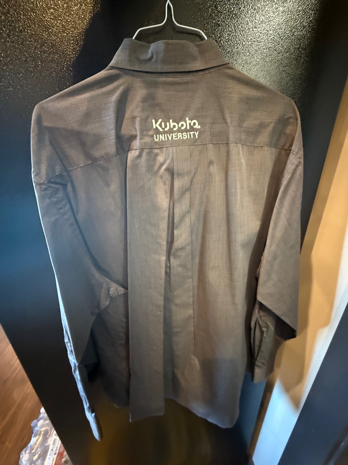 S640 Port Authority Easy Care Crosshatch Kubota University *3XL** Collared Shirt