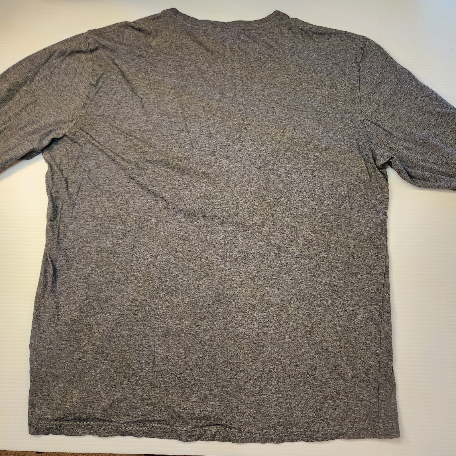 Pact Long Sleeve Tees (2 Pack) Mens Large Grey & Beige Organic Cotton Crewneck
