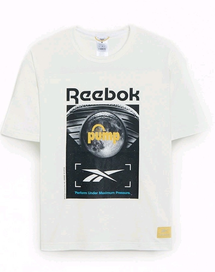 NWT Reebok NASA Pump T-shirt Tee 2 XS