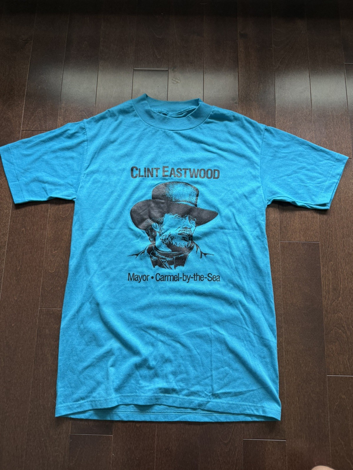 Vintage Clint Eastwood Mayor Carmel by the Sea Political Campaign 80’s T Shirt