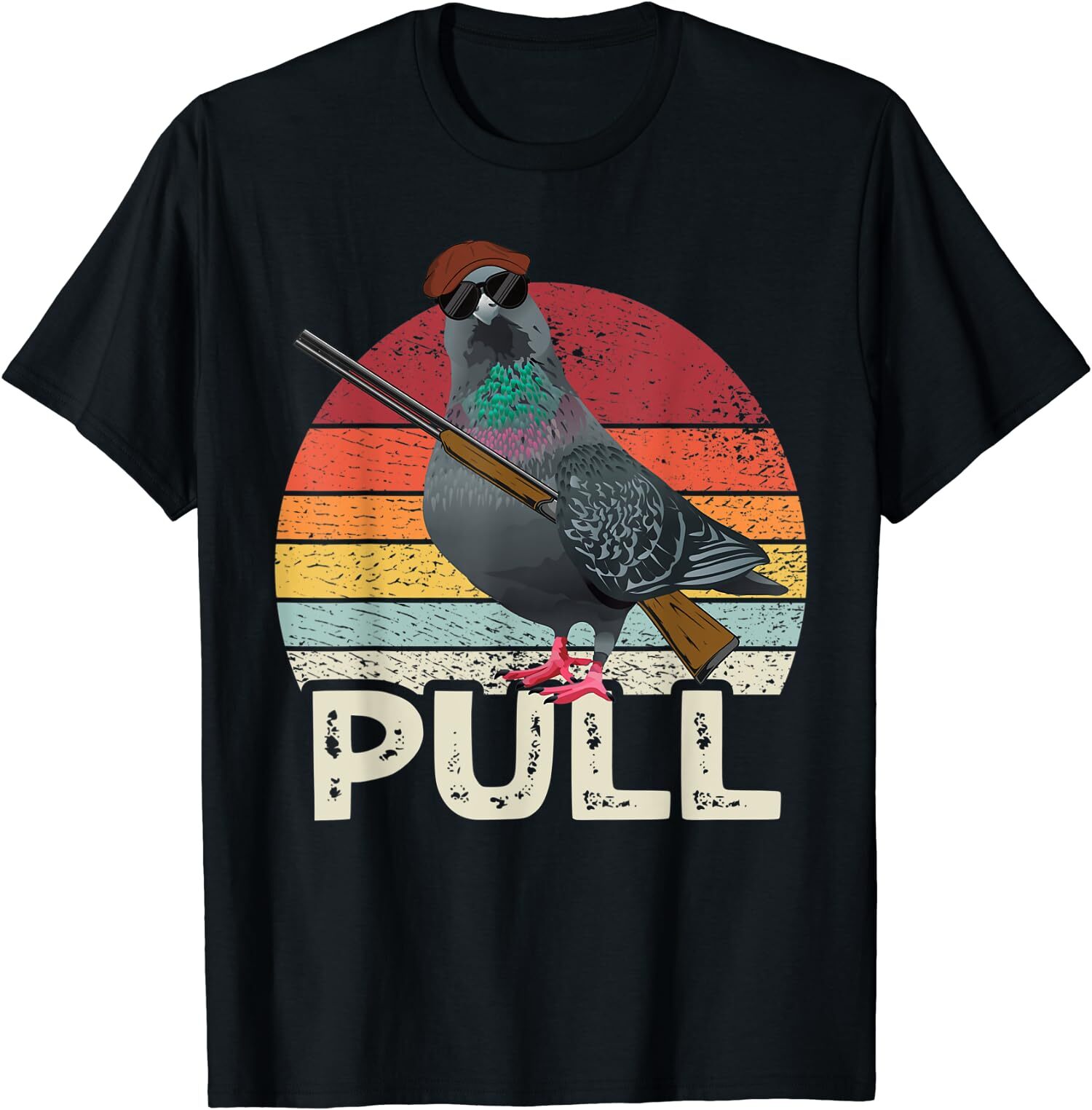 New Limited Pull Clay Pigeon Target Trap Shooting Skeet Shooting T-Shirt