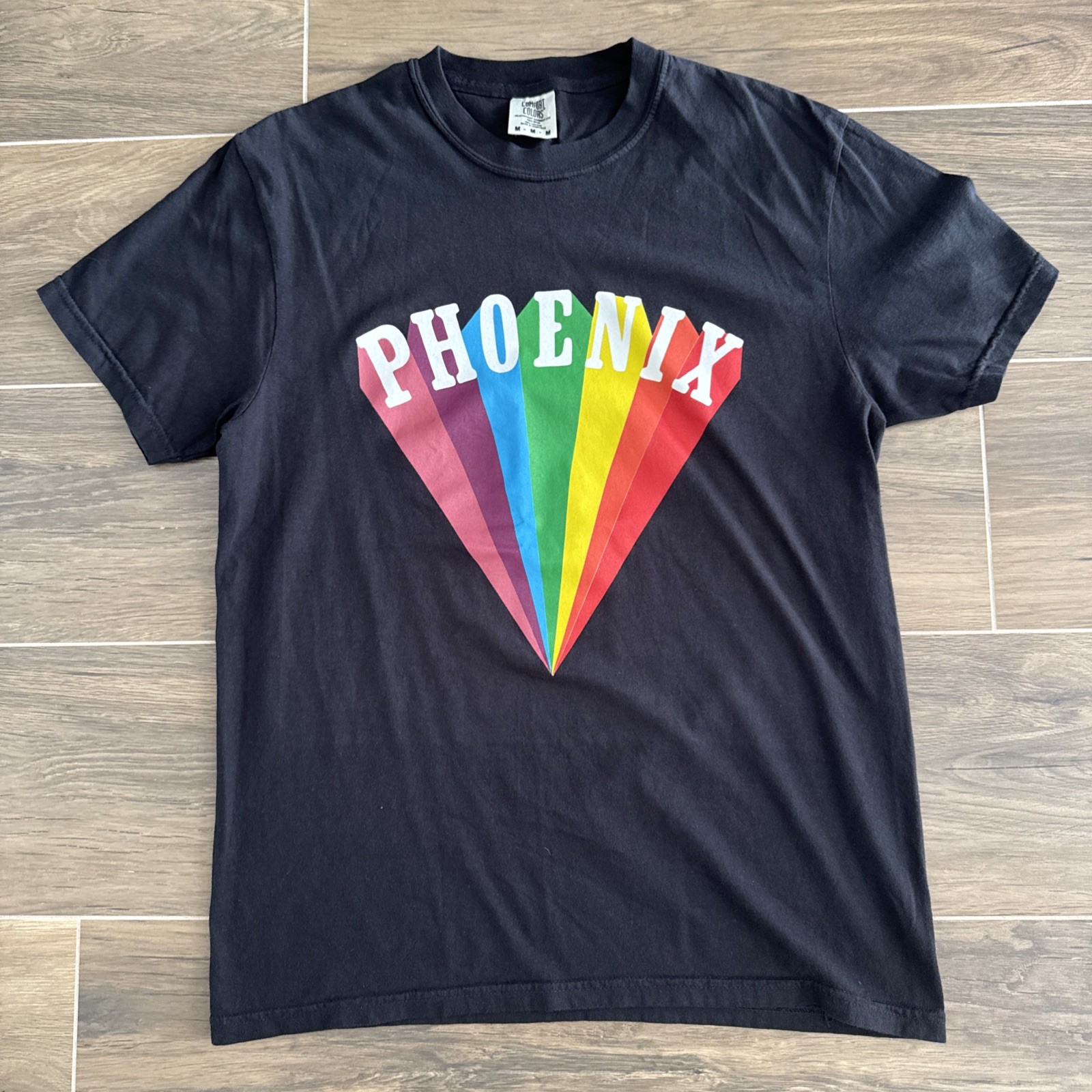 New no Tag Phoenix Band logo Men’s Med 100% Cotton Quality TourMerch