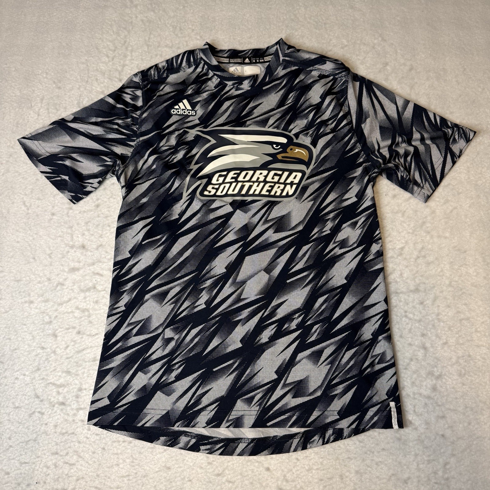 Georgia Southern Adidas Team Climate Medium Shirt Unique Pattern Player