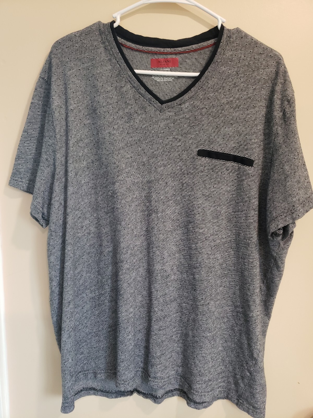Men’s Alfani Slim Fit X-Large Shirt Black