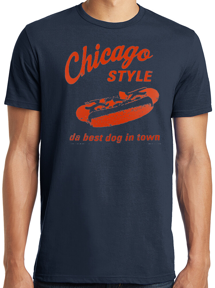 Big Guys Rule Big and Tall King Size Funny Chicago Style Dogs T Shirt