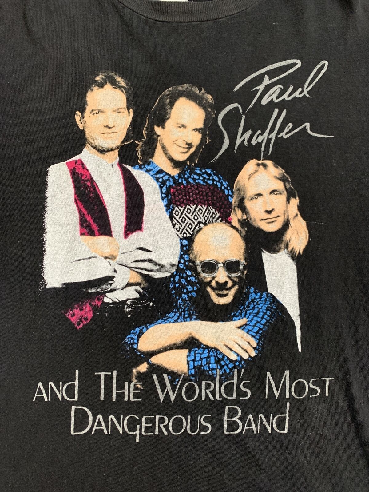 Paul Shaffer & The World’s Most Dangerous Band tee shirt