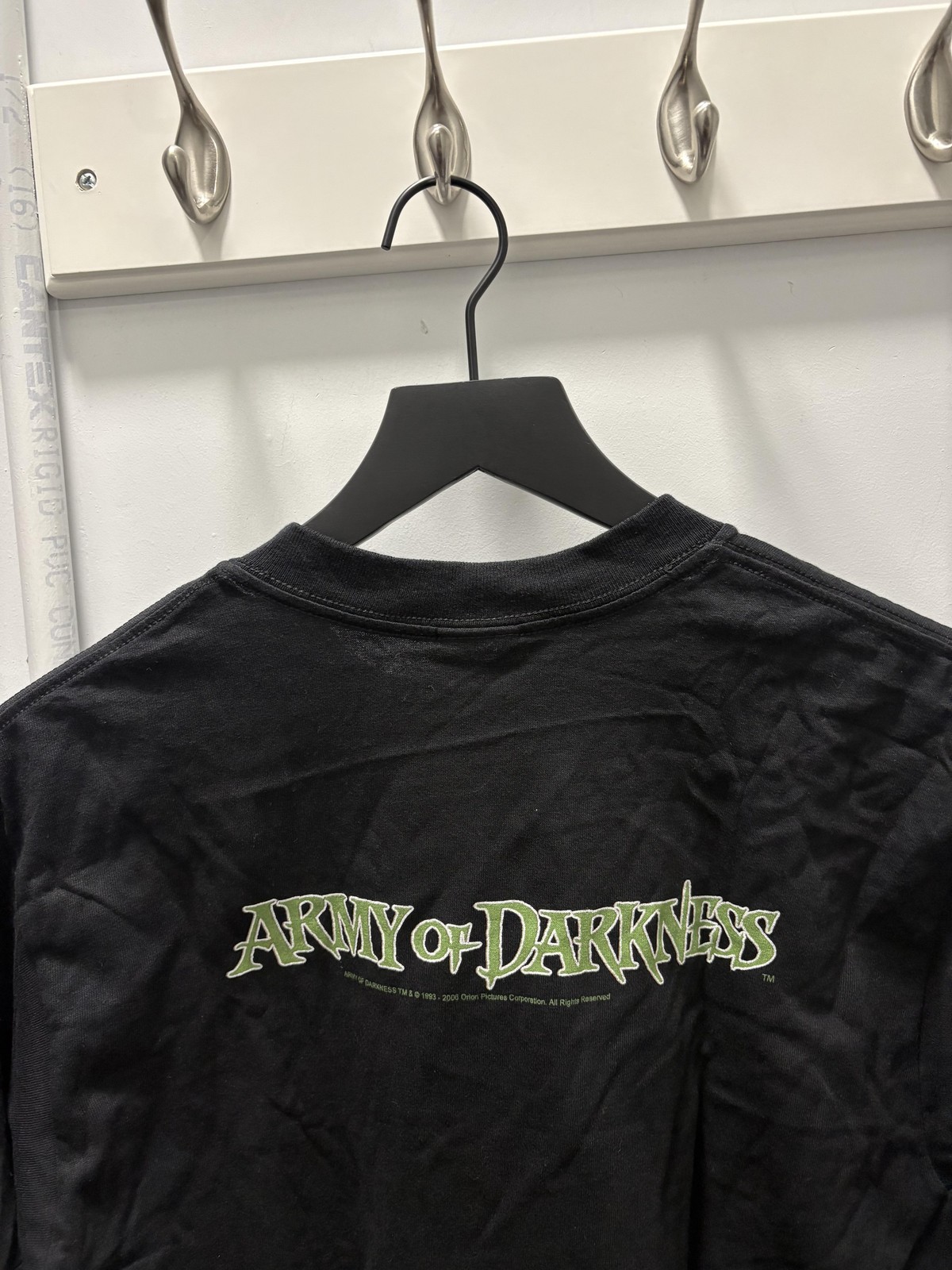 Vintage Army of Darkness Shirt Mens Medium Black Graphic Evil Dead 2005 00s