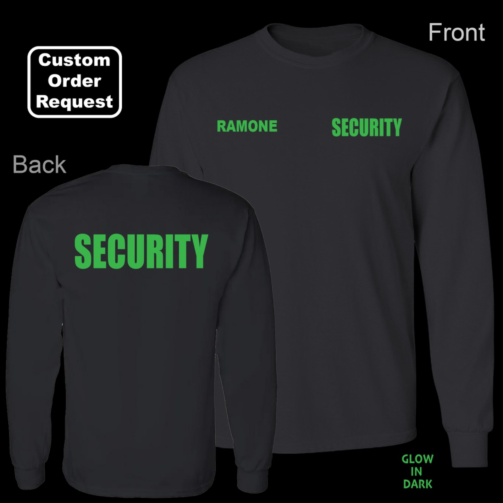 Custom T-shirt, (requested from buyer)
