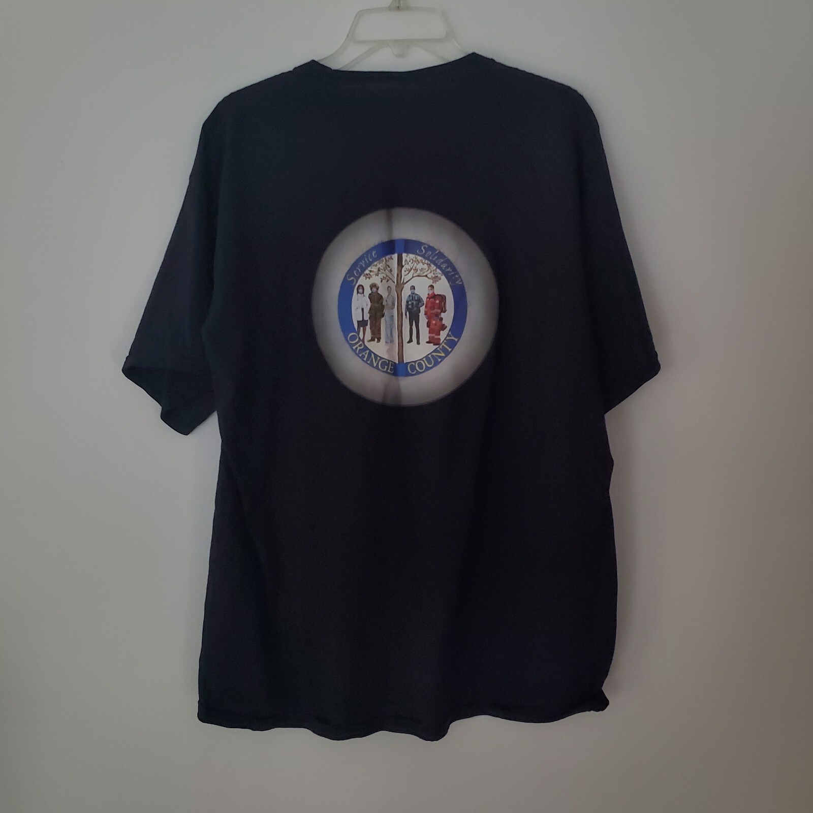 Orange County NY COVID-19 Response T-Shirt Team Port & Company Short Sleeve XL