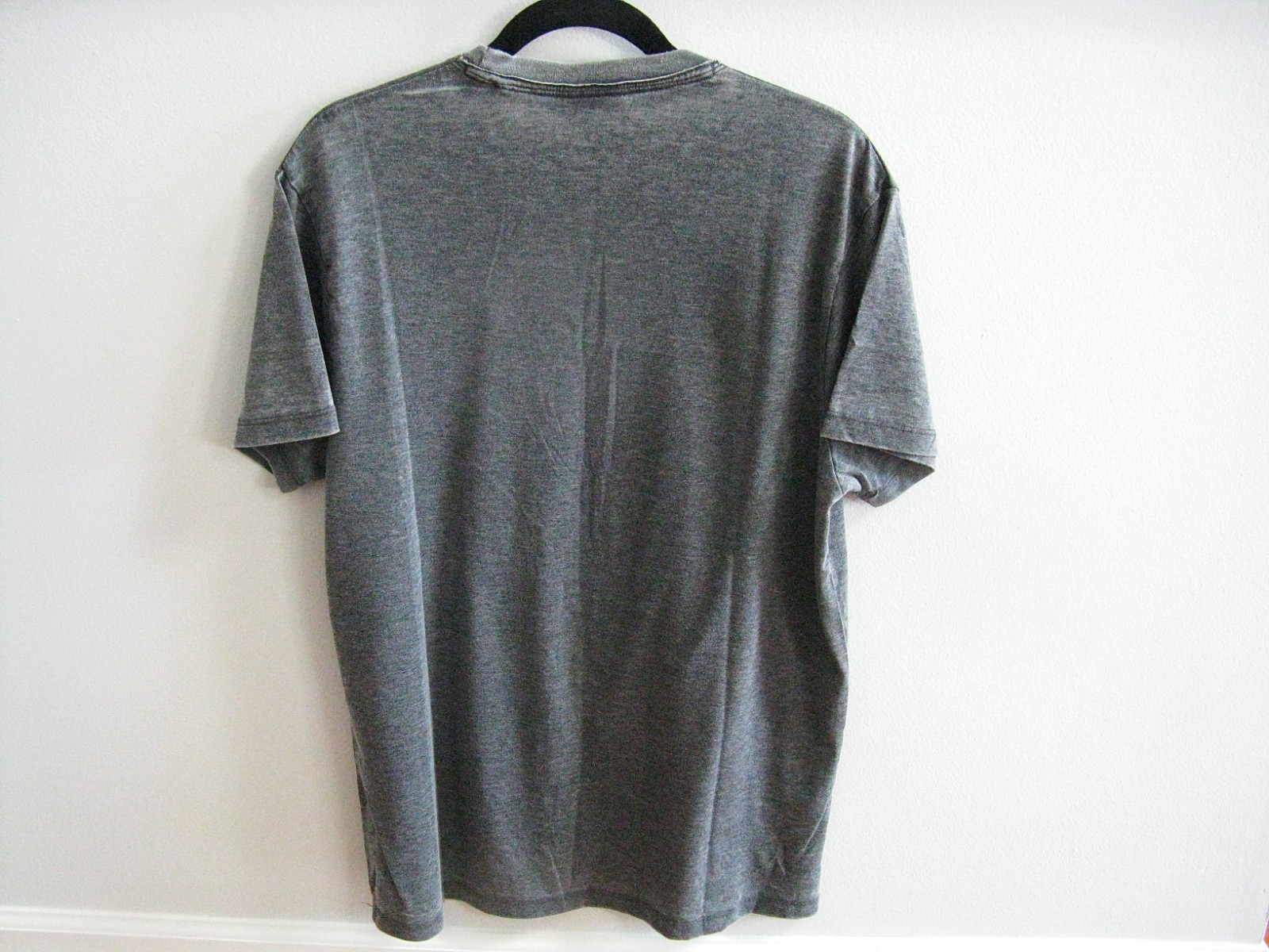 Men’s Gray Soft Pullover Tee Sz L by Seniorwear Collection Senior Burnout NWT