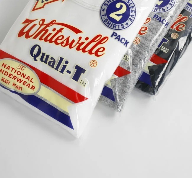 Whitesville 2-PACK T-SHIRT Lot WV73544 2-PACK Made in Japan Toyo enterprise New