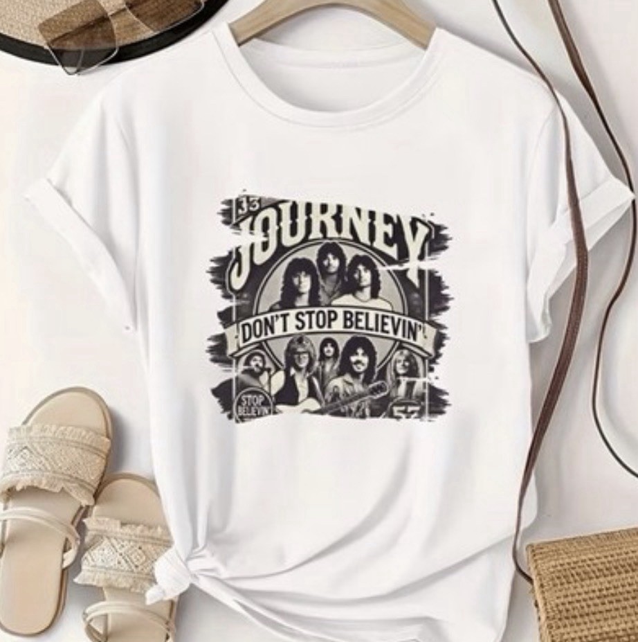 Early Classic Rock Tour White T-Shirt XL ONLY; Perfect For Your Next Concert NEW