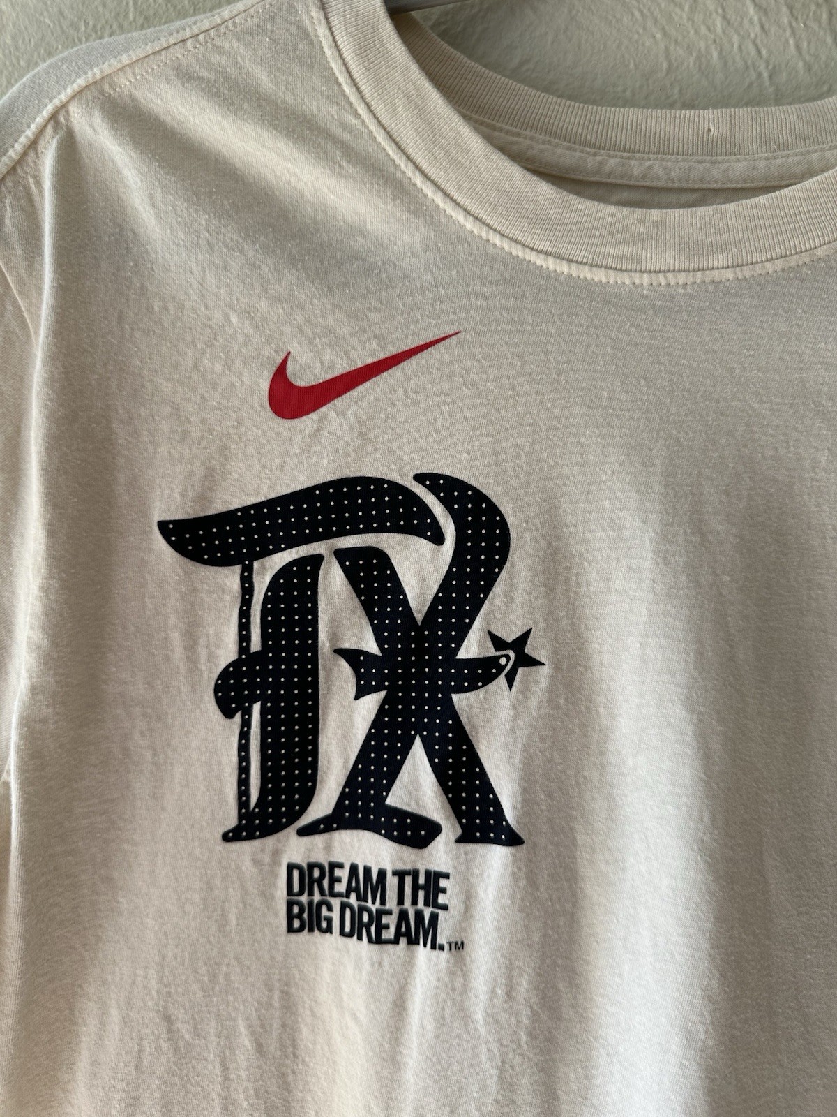 Nike “Dream The Big Dream Med. White #2 Tee Shirt MLB Players