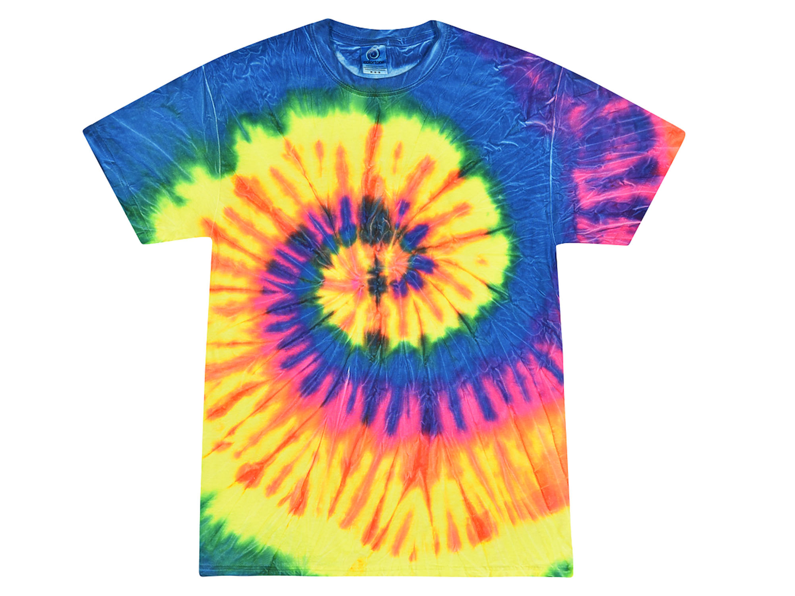 Tie Dye T-Shirts Multi-Color Adult Size 4XL – 5XL 100% Cotton Colortone