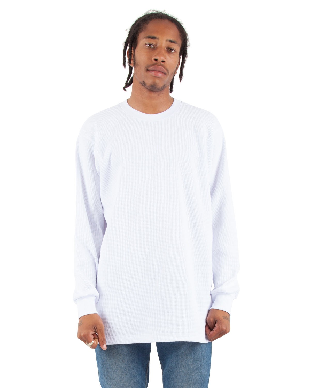 Pack Of 6 Shaka Wear TC Mens 9.0Oz Heavyweight Long Sleeve Thermal