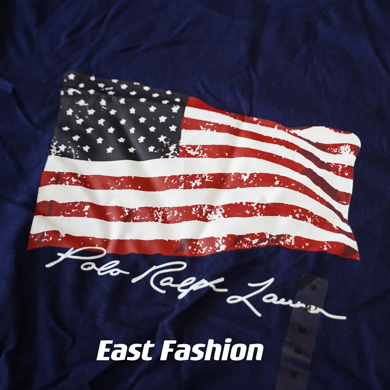 Polo Ralph Lauren Men’s Stars & Stripes Big Pony USA Flag T-Shirt