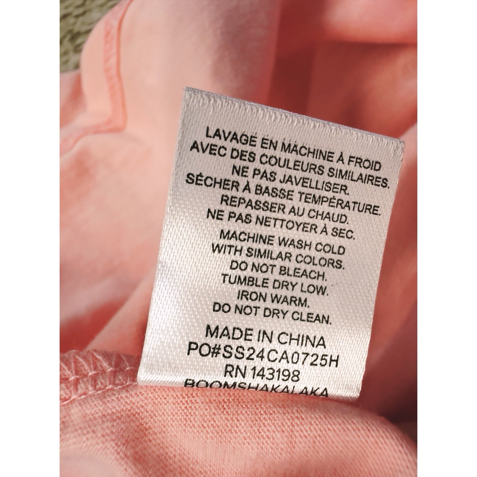 NWT Chubbies The Trop and Lock Tank Top Pink Coral Graphic, Size Small