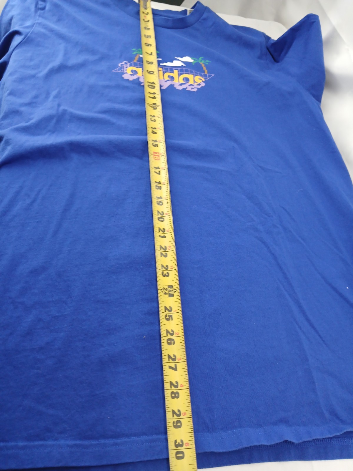 Adidas Men’s 2X Crew Neck T-Shirt Multi Sport Team Royal Blue