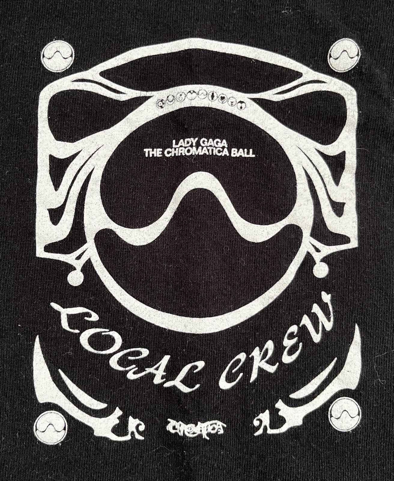 LADY GAGA The Chromatica Ball Local Crew T-shirt