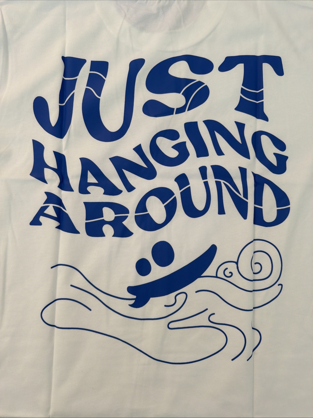 260 GSM Heavyweight Coastal Beach Graphic T Shirt Just Hanging Around Retro Tee