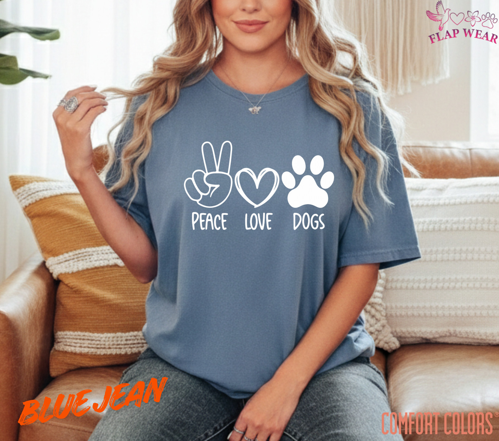 Unisex Peace Love Dogs T SHIRT,T shirt women,T shirt men,T shirt vintage Mom Dad