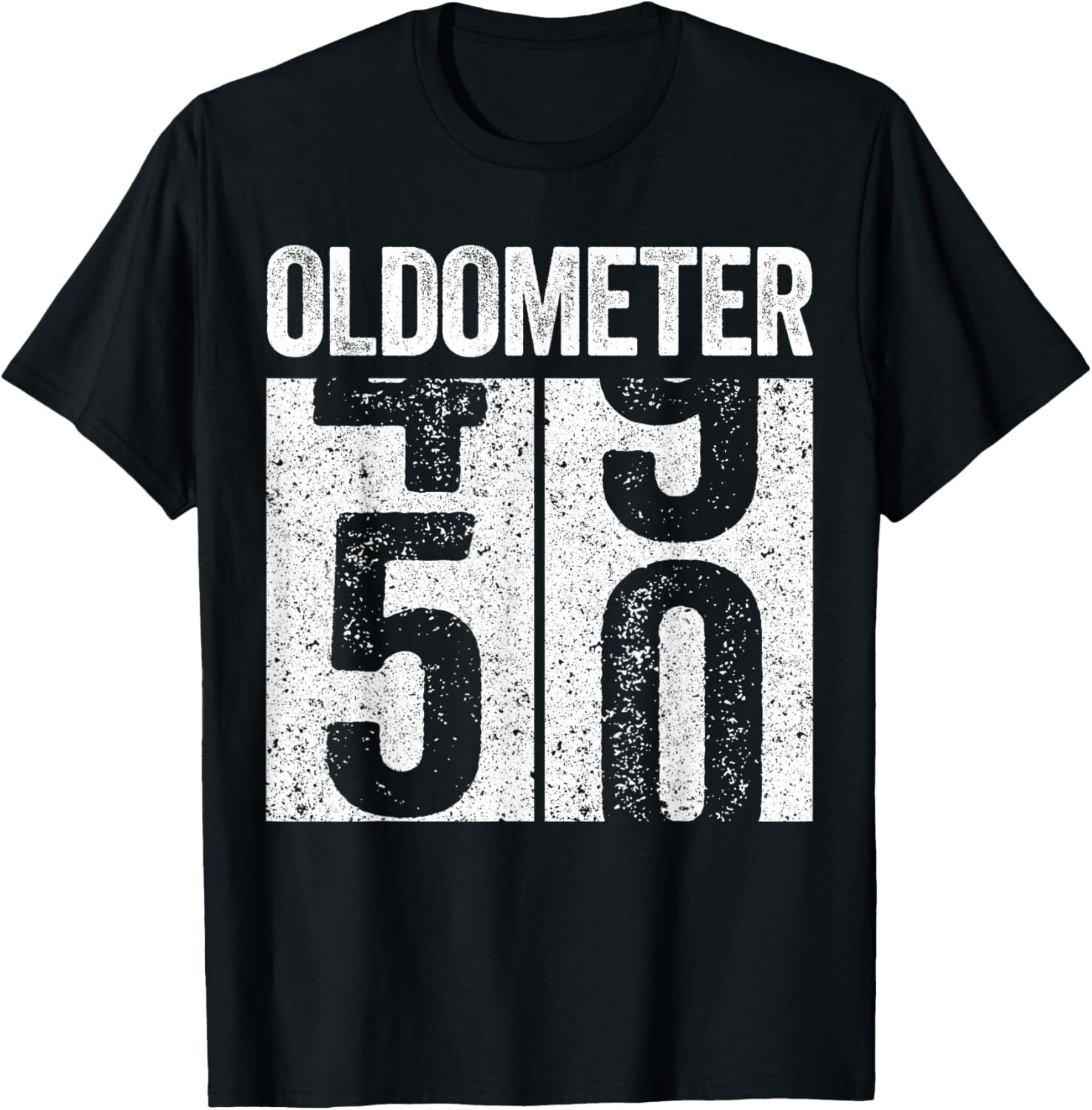 Oldometer 50 50th Birthday Tee Funny Gift Unisex T-Shirt