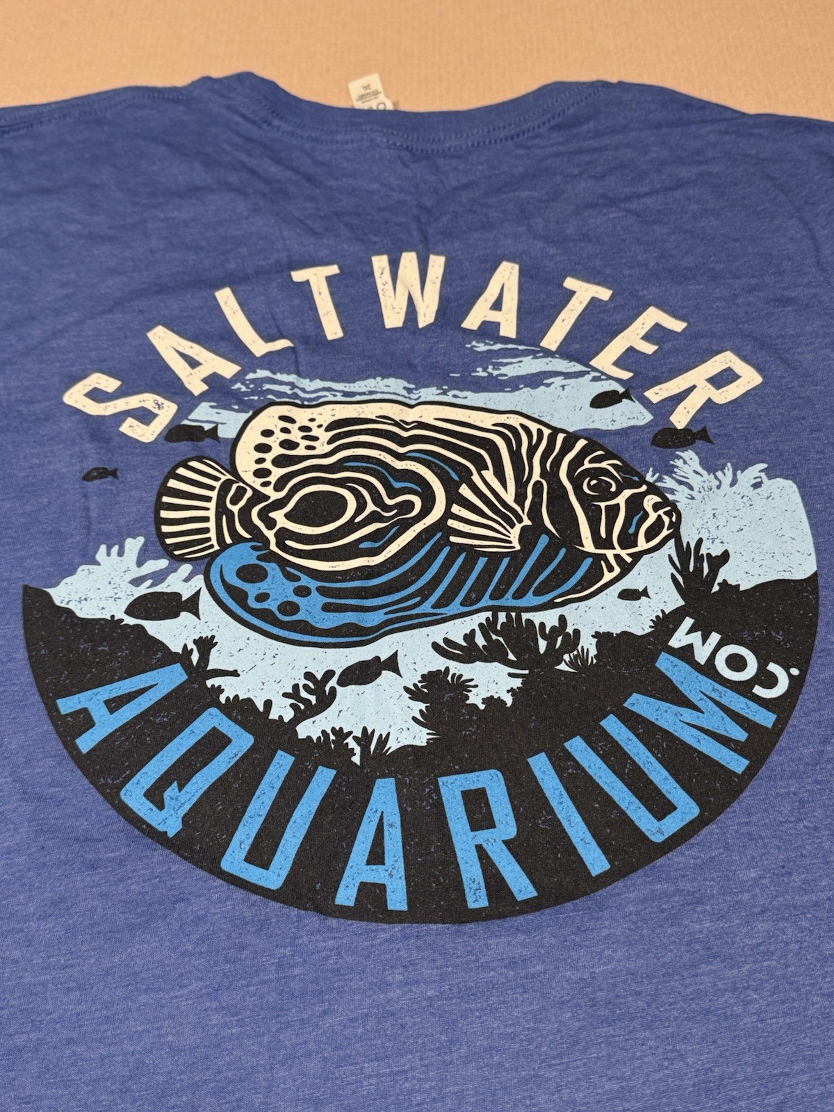 Saltwater Aquarium T-Shirt Men’s Size 2XL Bella Canvas Short Sleeve