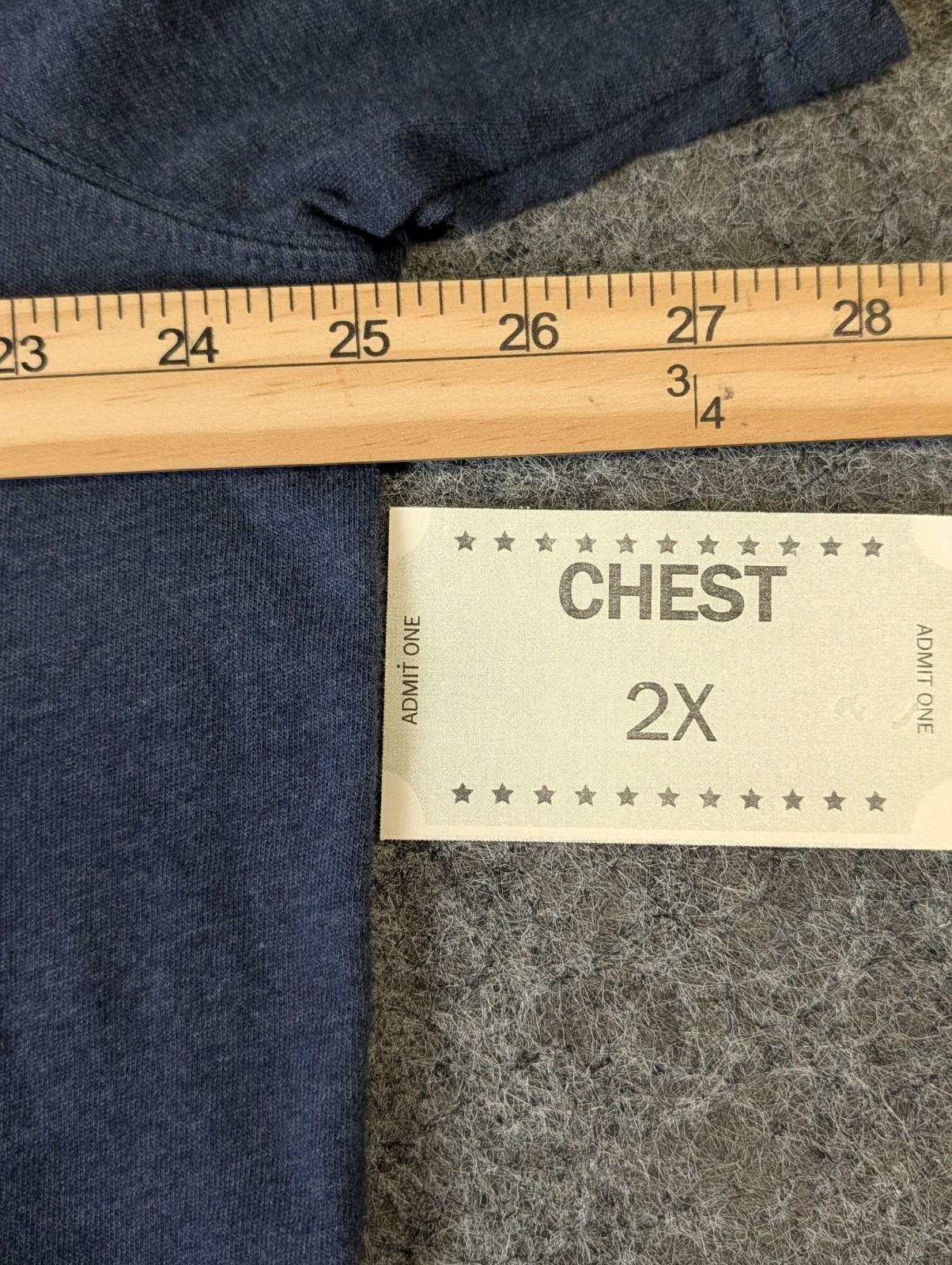 Croft & Barrow Easy Care T-Shirt Crew Neck Cotton Blend Men’s XL Lot of 2