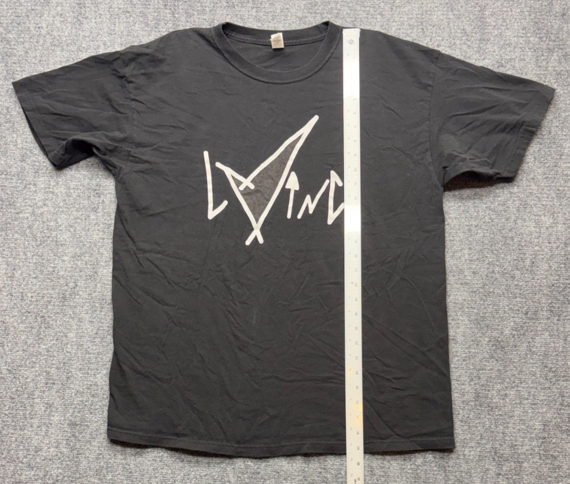 M&O Gold 4800 Black T-Shirt Men’s XL 100% Cotton LIVE Graphic Short Sleeve