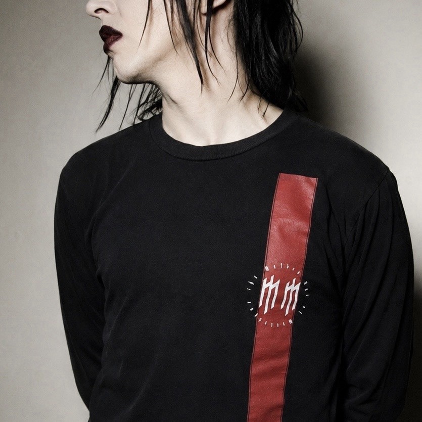 VTG 2002 Marilyn Manson The Golden Age Grotesque Long Sleeve T-Shirt Small Y2K