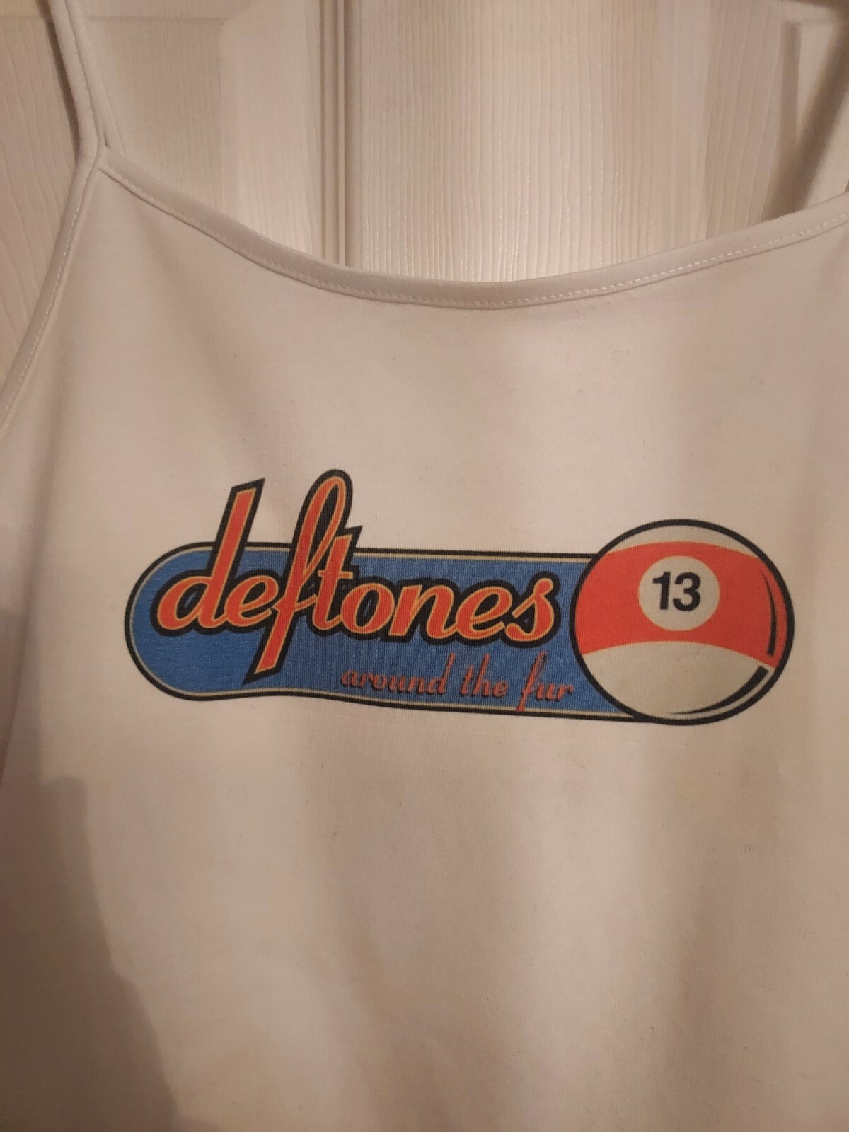 Custom band shirt custom crop top Deftones Shirt custom tank top any size xs-2xl