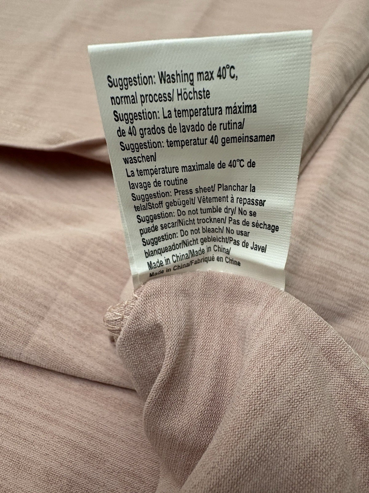 COOFANDY Men’s Henley Summer SS T-Shirt in Pink/Dusty Rose Size L *New w/ Tags*