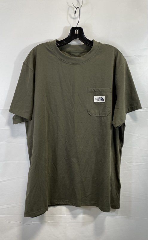 The North Face Men’s New Taupe Green Heritage Patch Pocket T-Shirt XL NWT