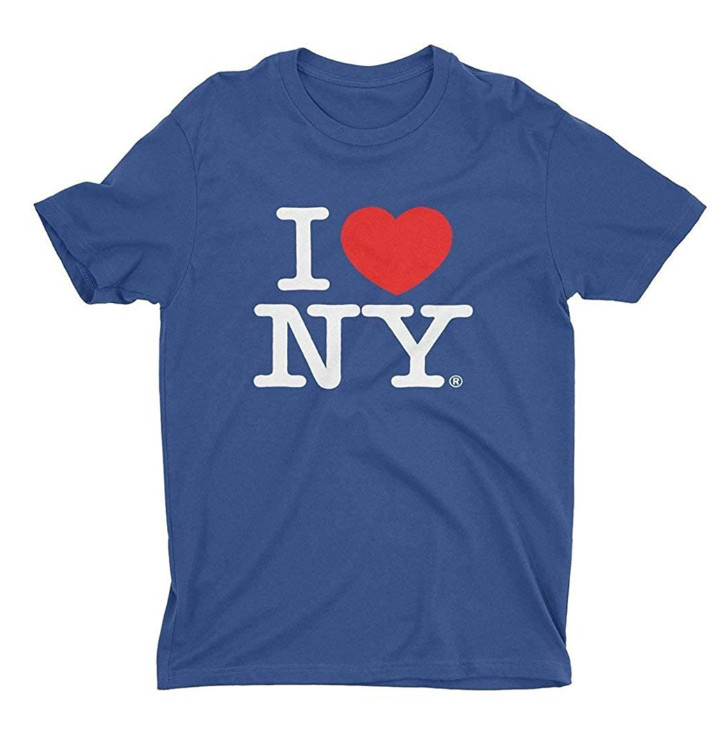 I Love NY Men’s Unisex Tee Officially Licensed T-Shirt