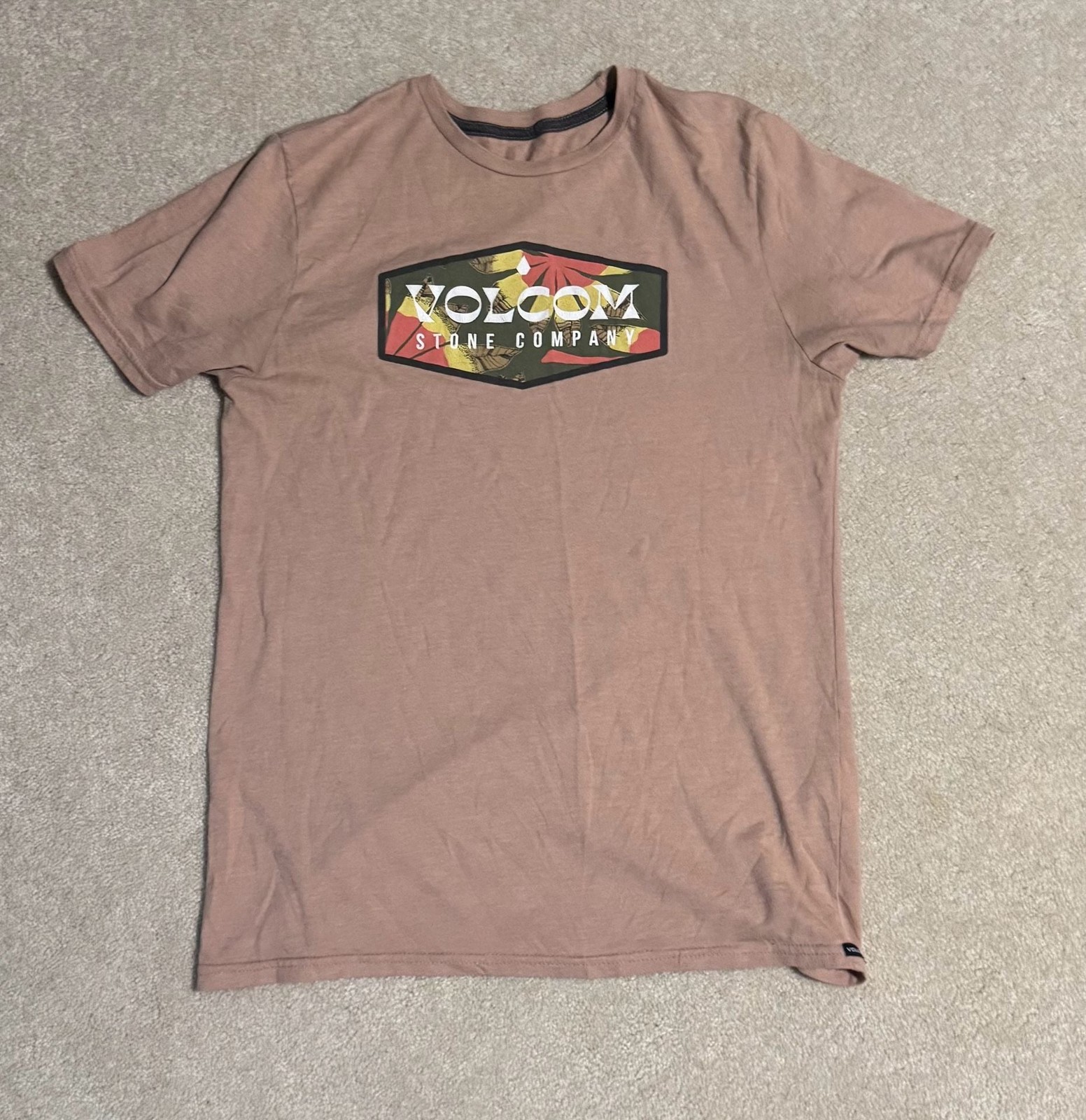 Volcom Stone Company Floral Graphic Modern Fit T-Shirt