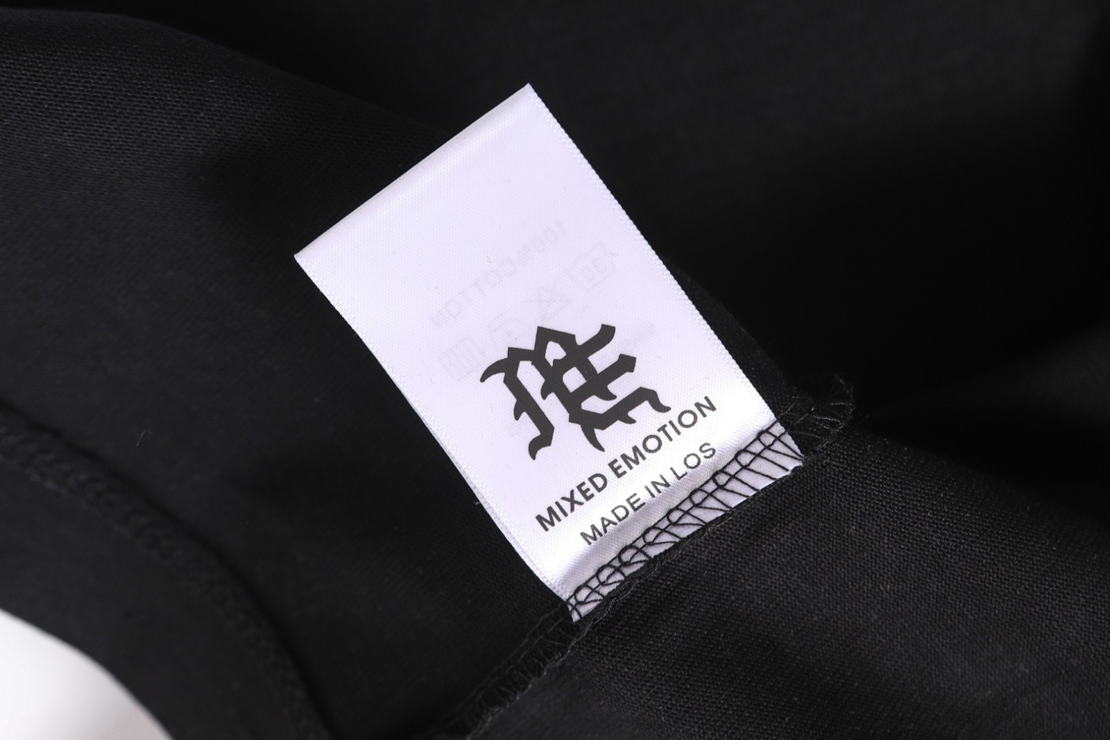 Mixed emotions tee shirt Black