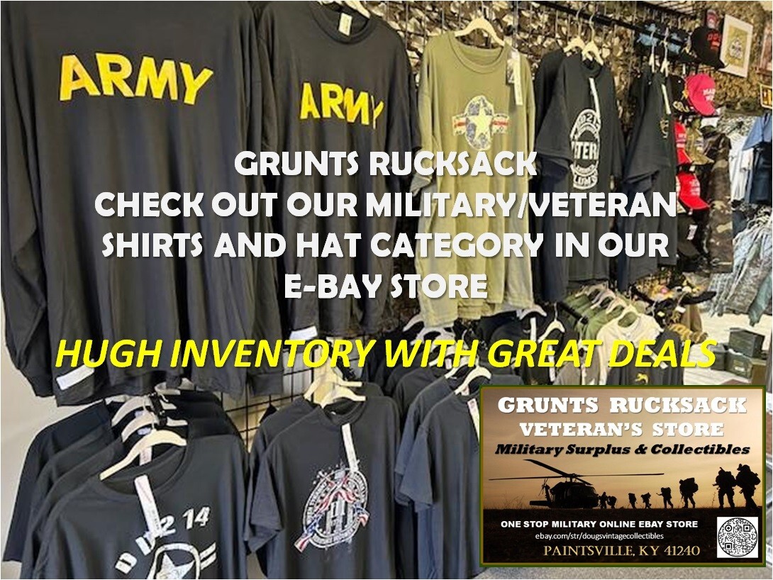 STRONG & UNITED-NEXT LEVEL APPAREL 100% COTTON S-SLEEVE MILITARY/VET T-SHIRT XL