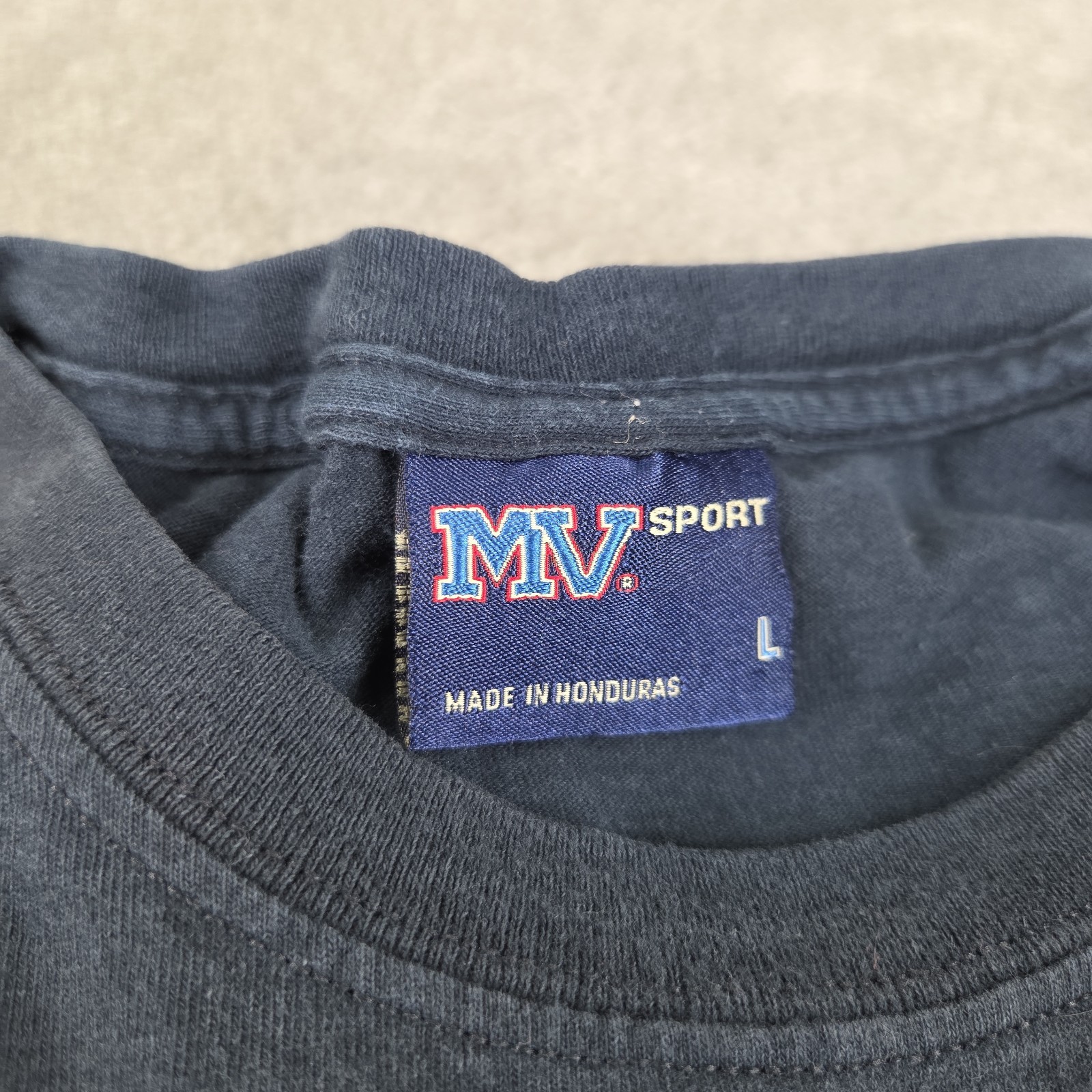 Vtg United States Coast Guard Search & Rescue MV Sport Shirt L Get Lost Support