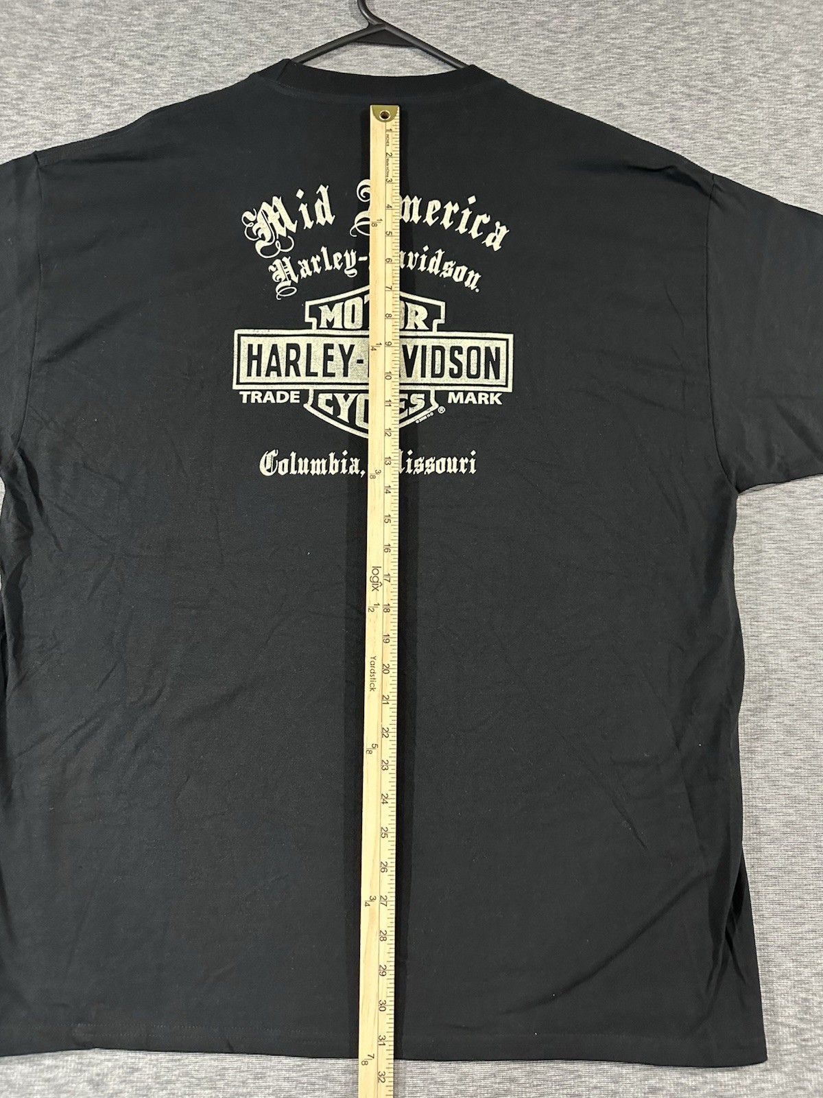 Harley Davidson 1941 WLA Mid America Shirt 2XL Black NWT 2008