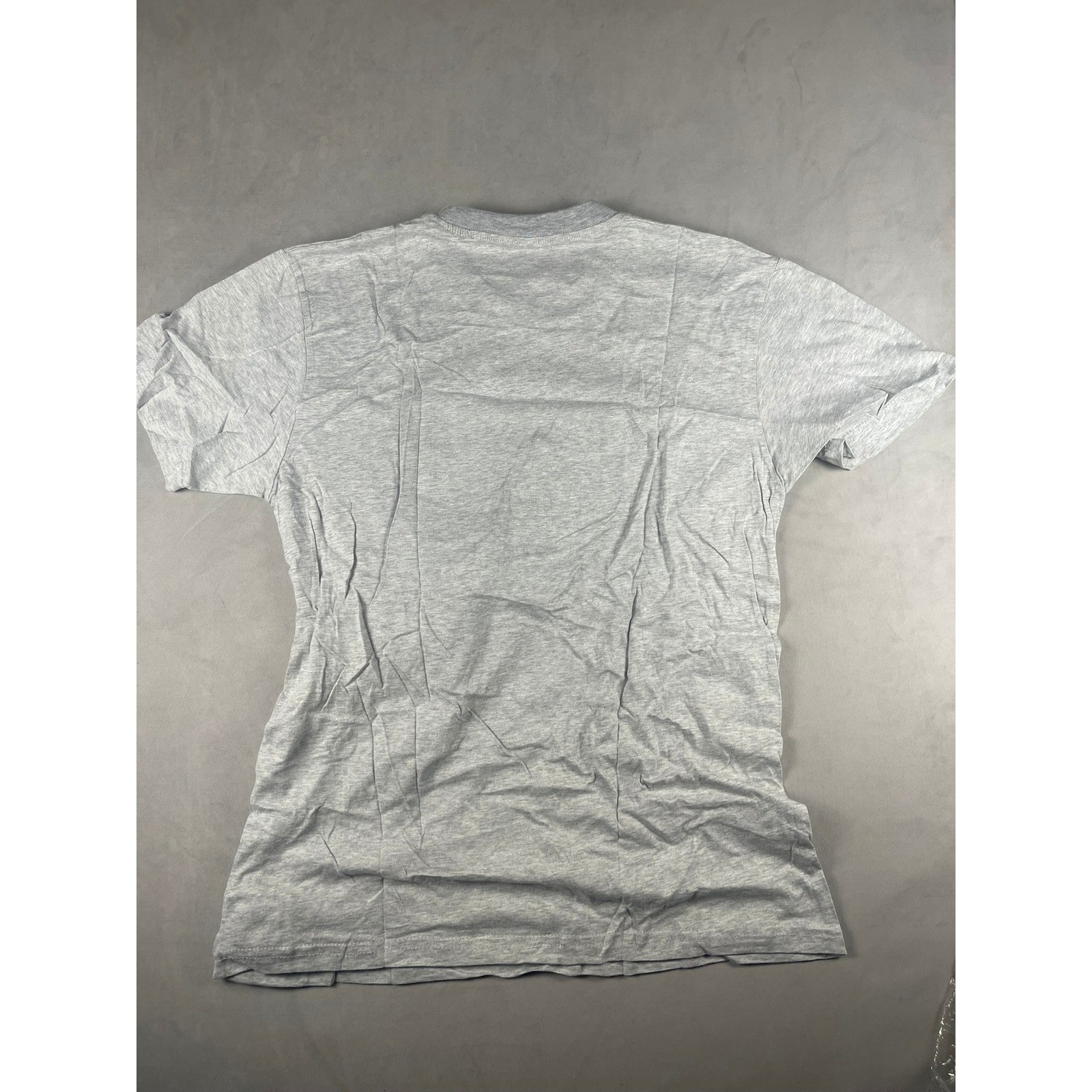 LED Equalizer Sound Activated T-Shirt Gray Detachable Panel Large X0018M8QY7