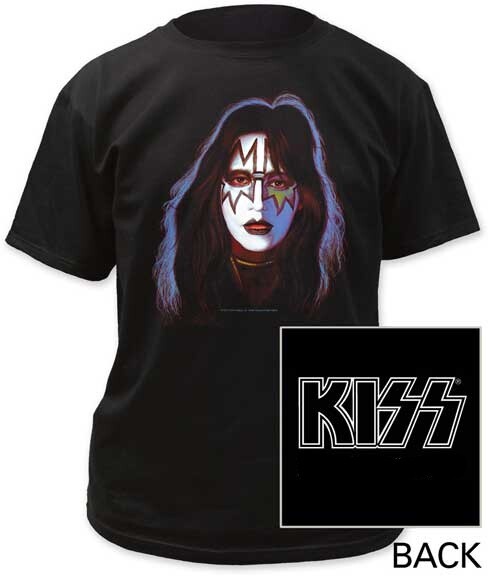 KISS Ace Frehley T SHIRT S-M-L-XL-2XL Brand New Official Impact Merchandising