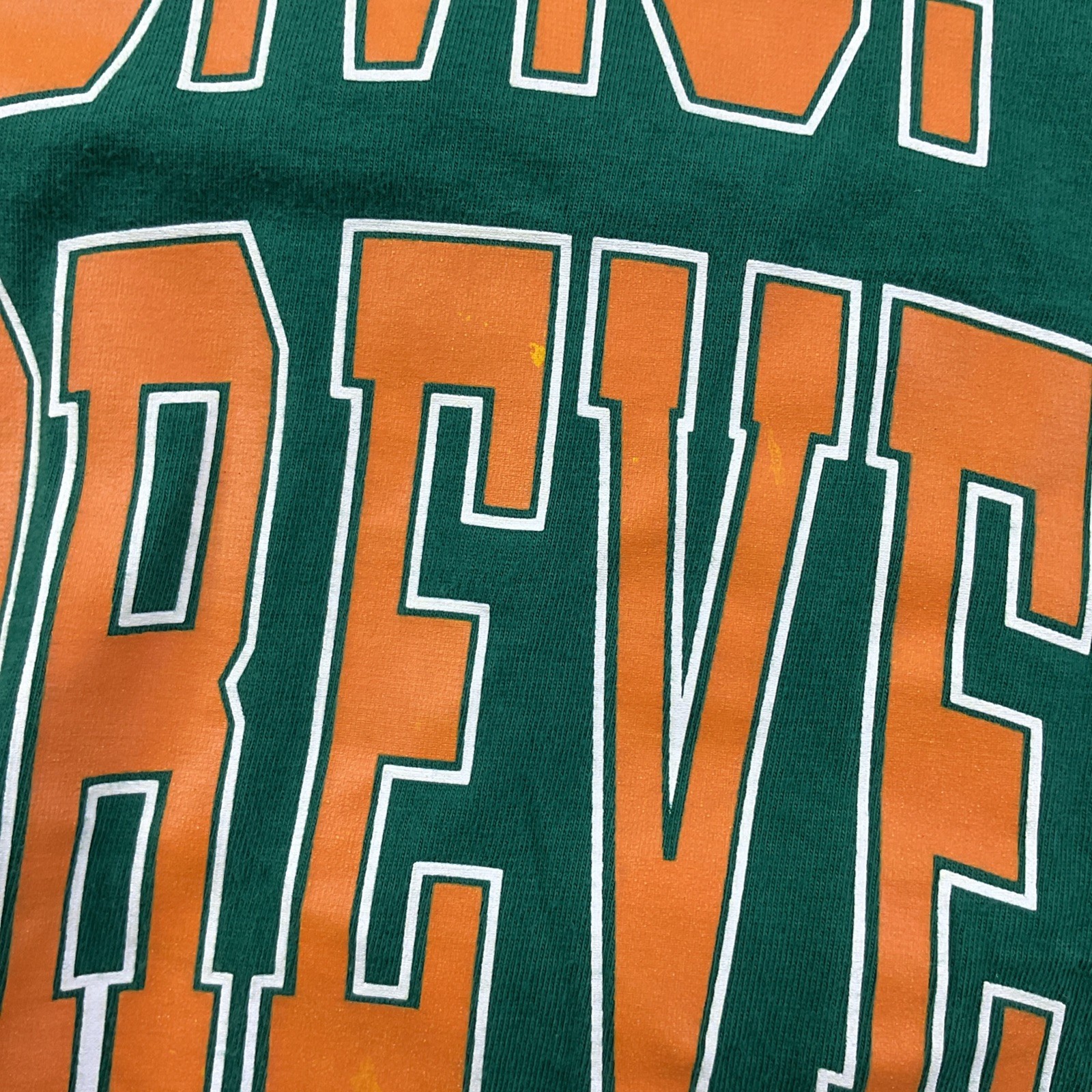 OVO T-Shirt Men Sz L Forever October’s Very Own Drake Owl Green Owl Double Sided
