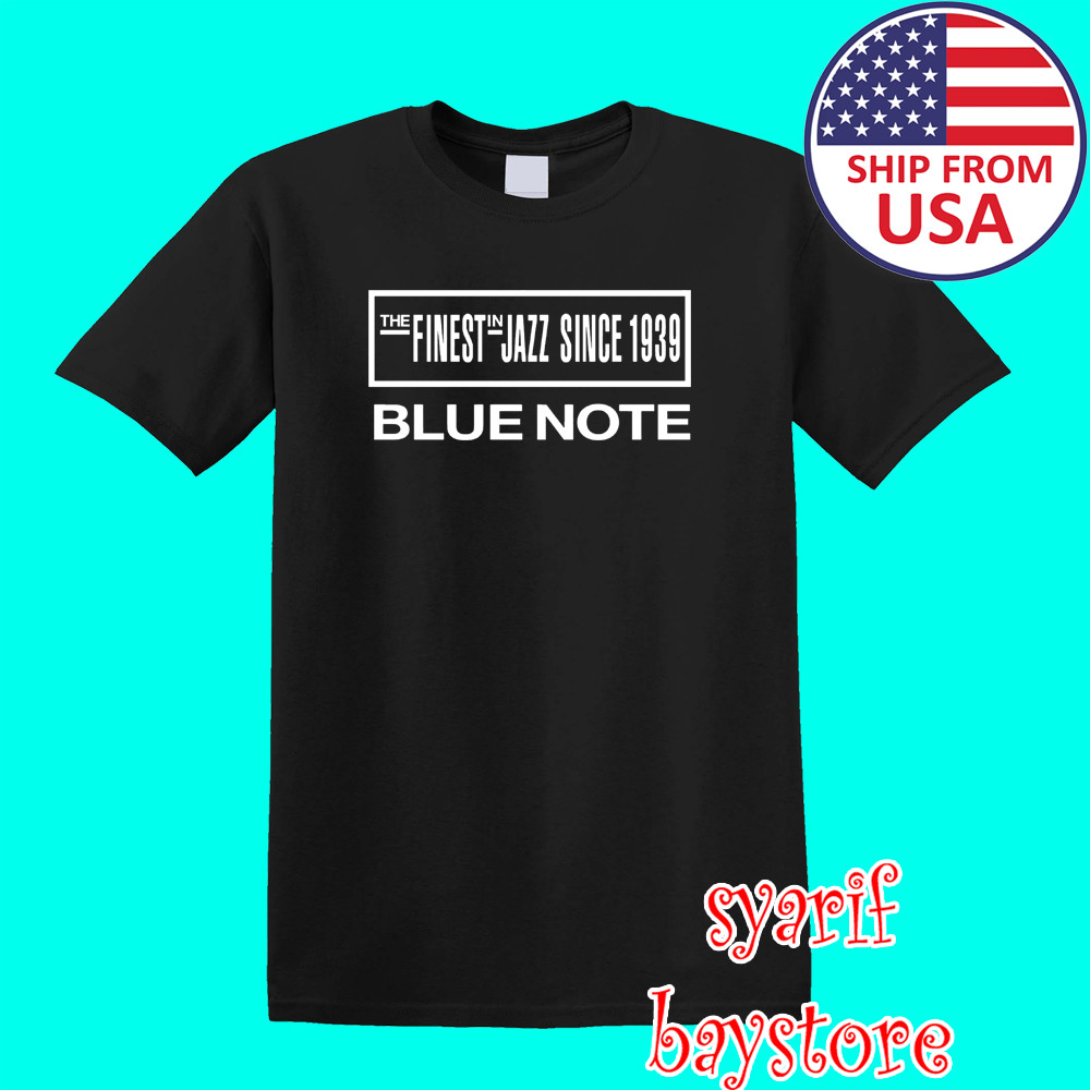 Blue Note Records Men’s Black Size S to 5XL