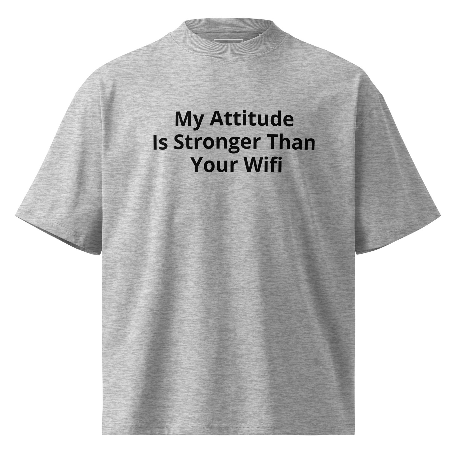 Unisex high neck t-shirt