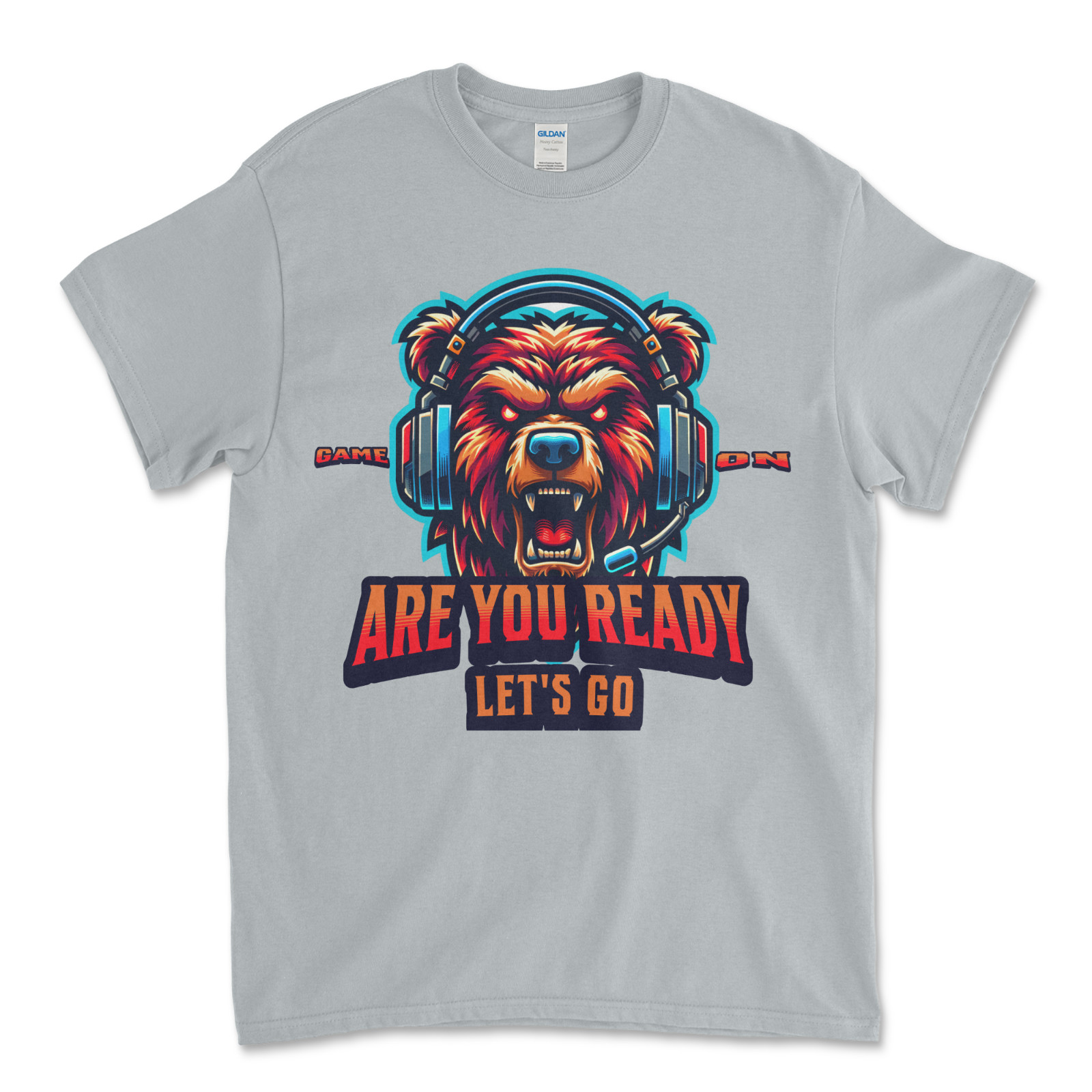 Custom T-Shirt Are You Ready! / Unisex Soft Style T-Shirts, Gildan Heavy- Cotton
