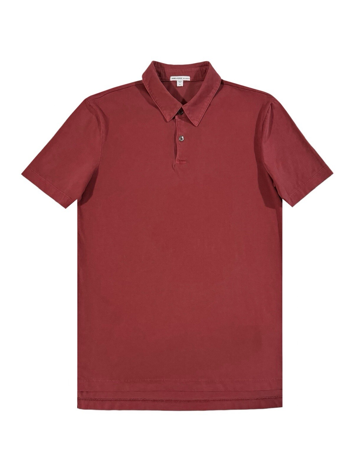 JAMES PERSE Men’s Suede Jersey S/S Polo Retail: $135 (NWT)