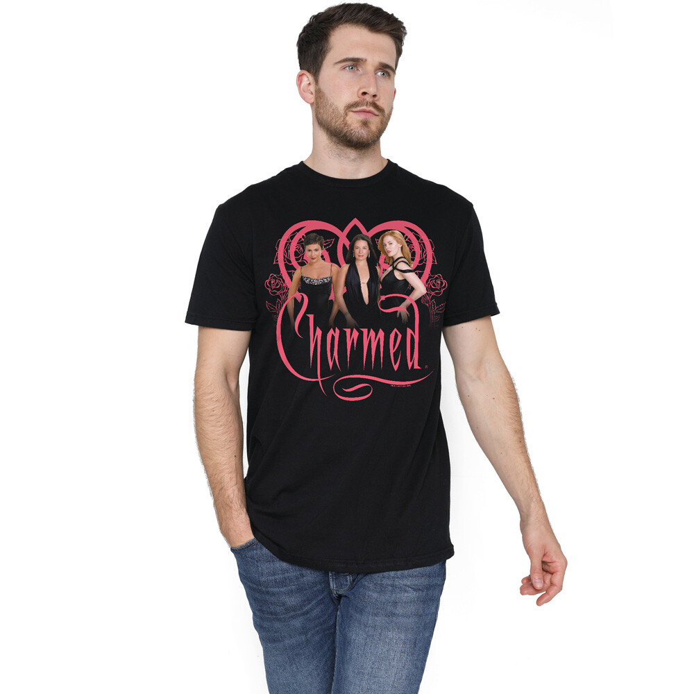 Charmed Charmed Girls T-Shirt S-2XL, Black