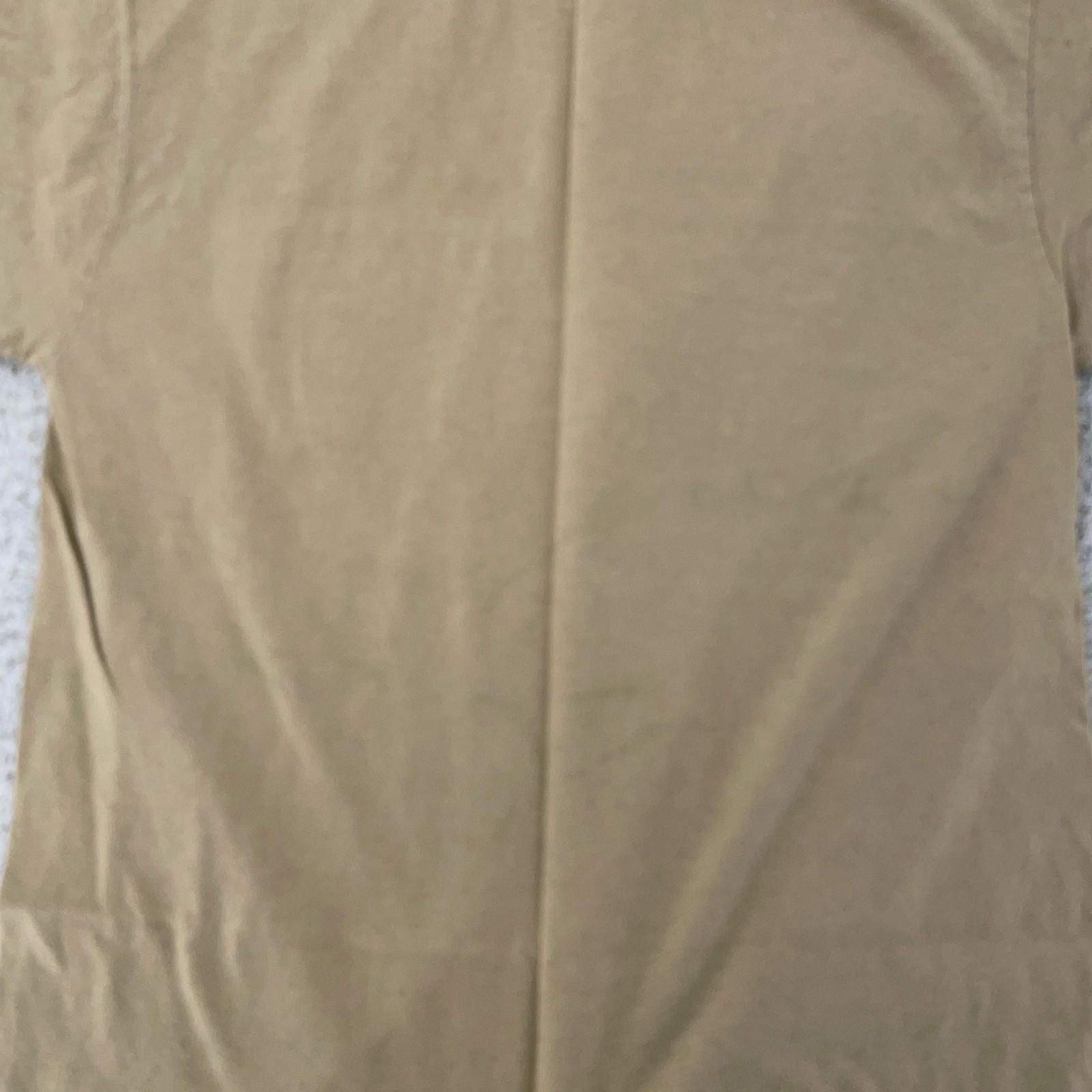 Vintage Ocean City Maryland Embroidered Shirt Mens M/L Tan Fishing Fish USA 90s