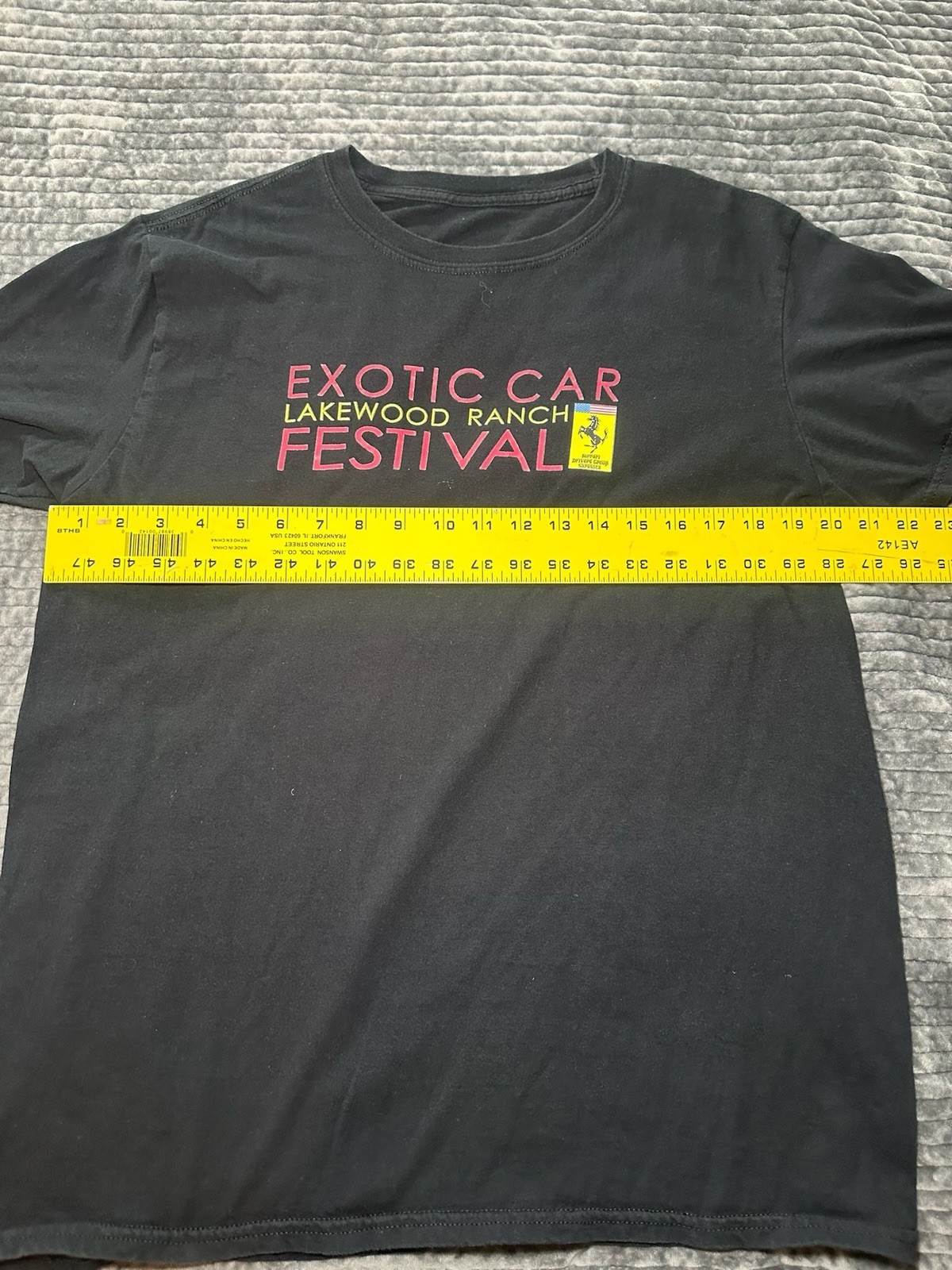 Lakewood Ranch FL 2018 Exotic Car Festival Enzo Ferrari XL Unisex Adult T Shirt